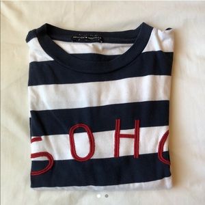 Brandy Melville Soho Stripe Tee